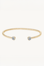 Elara Moissanite Bangle