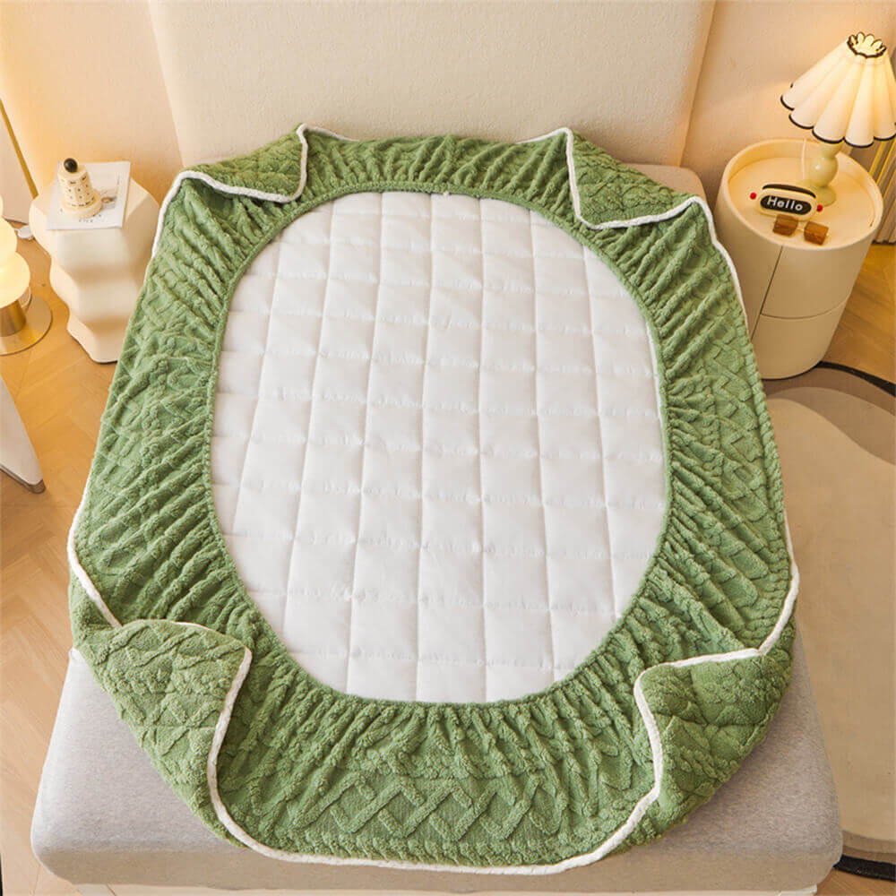 CloudNest Quilted Fitted Sheet