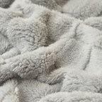 Checkerboard Plush Fitted Sheet