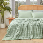 Seersucker Cooling Blanket