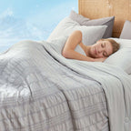 Seersucker Cooling Blanket