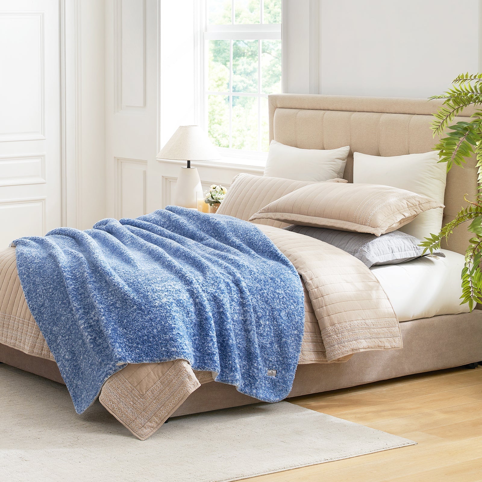 Sherpa Fleece Throw