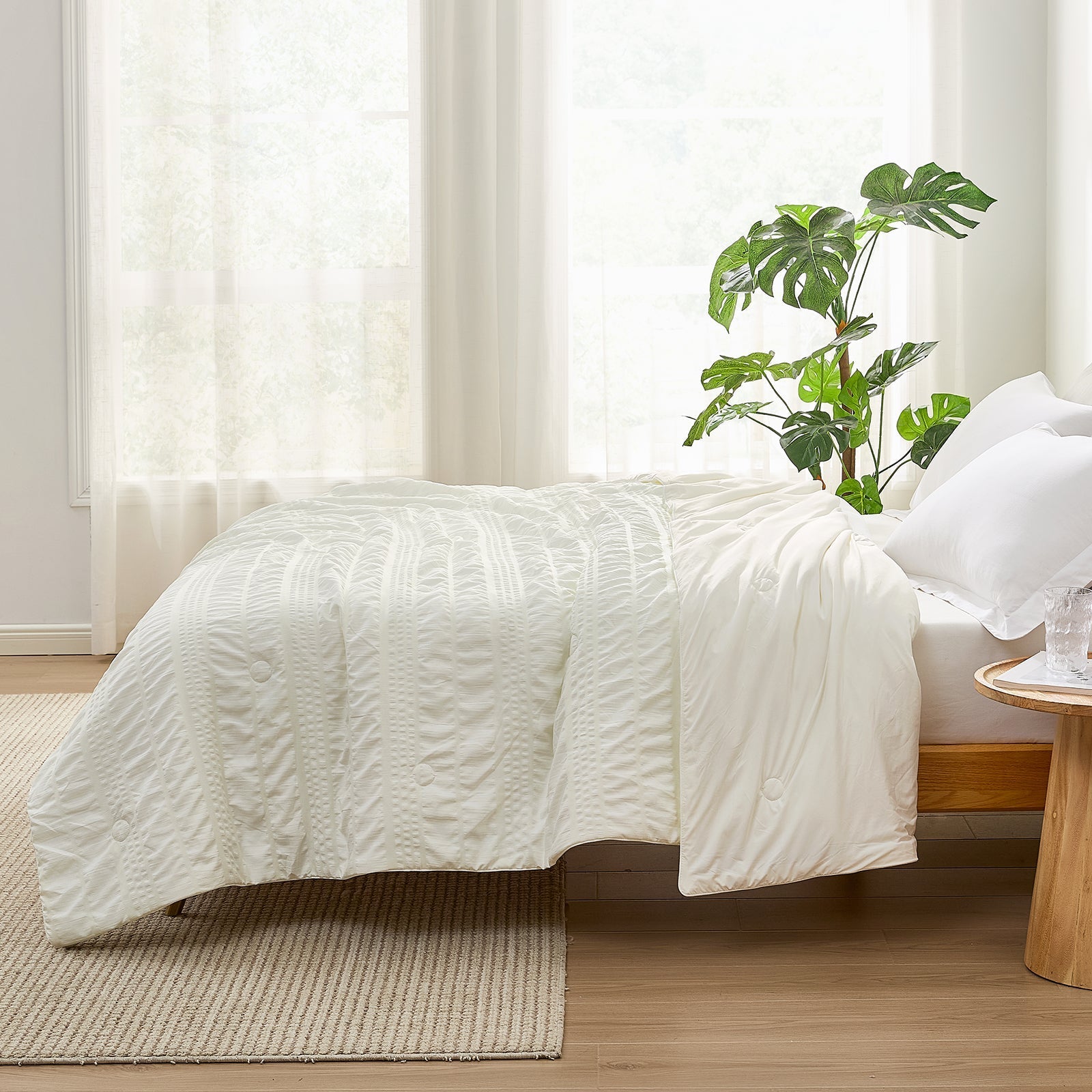 Seersucker Cooling Blanket
