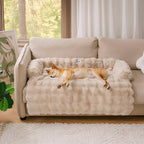 Fuzzy Calm Pet Sofa Met