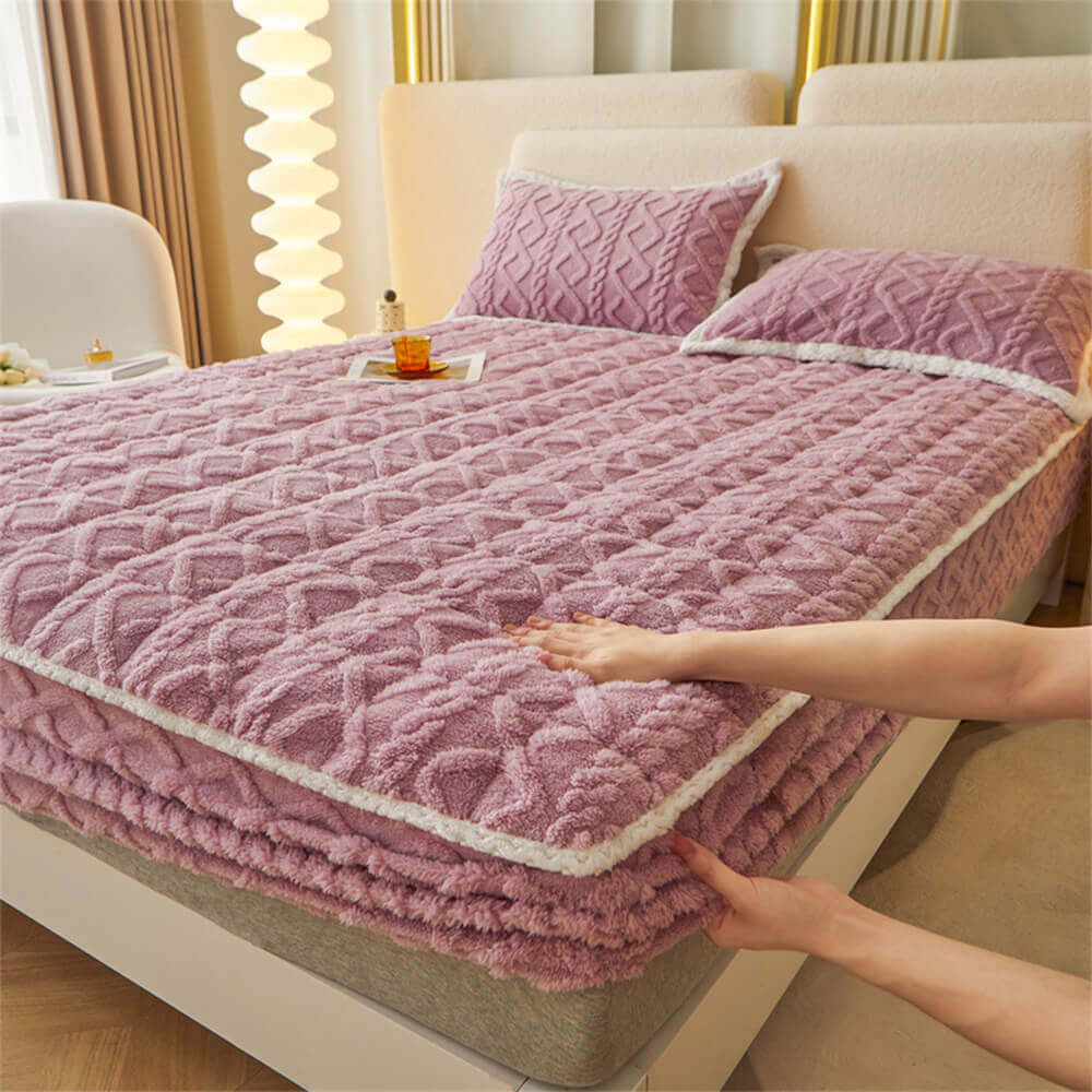 CloudNest Quilted Fitted Sheet