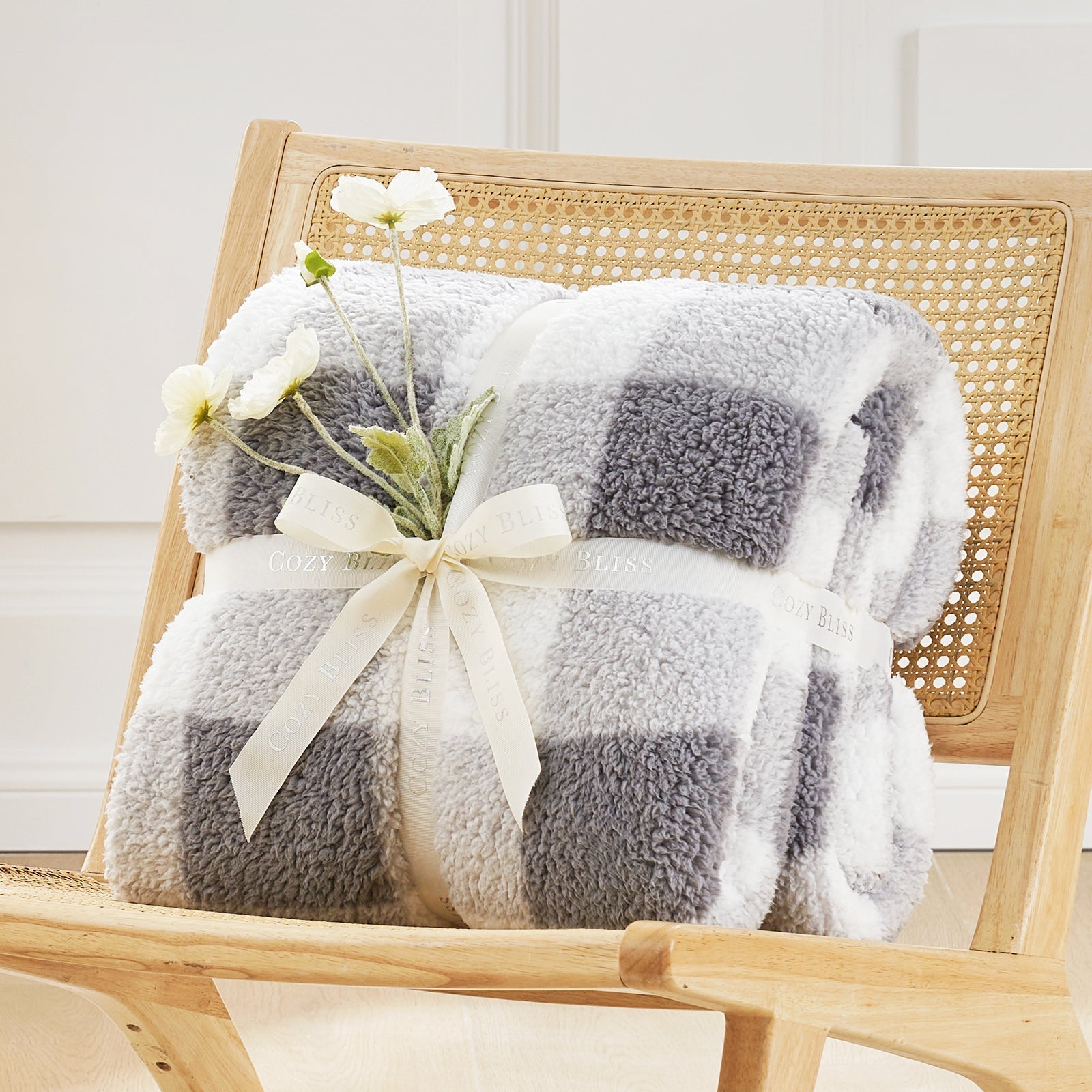 Sherpa Fleece Throw