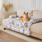 Fuzzy Calm Pet Sofa Met