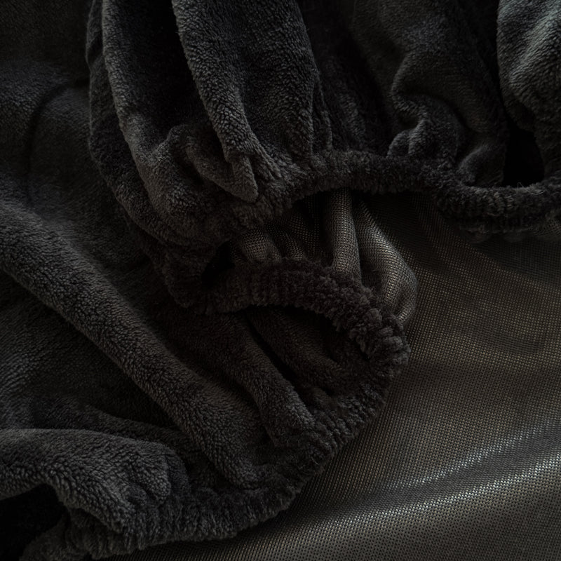 MonoFloral Milk Velvet Fitted Sheet