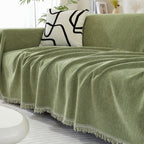 Tassel Weave Chenille Couch Cover
