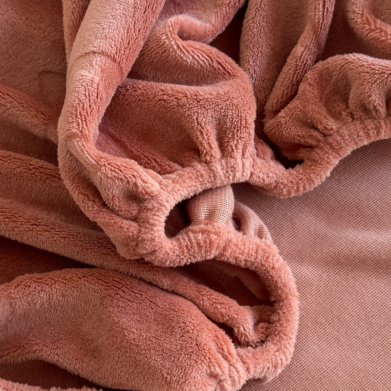 Mono Floral Milk Velvet Bedding Combination