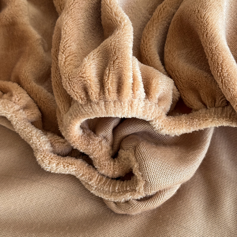 Mono Floral Milk Velvet Bedding Combination