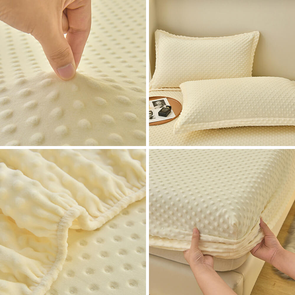 CloudDot Faux Fleece Fitted Sheet
