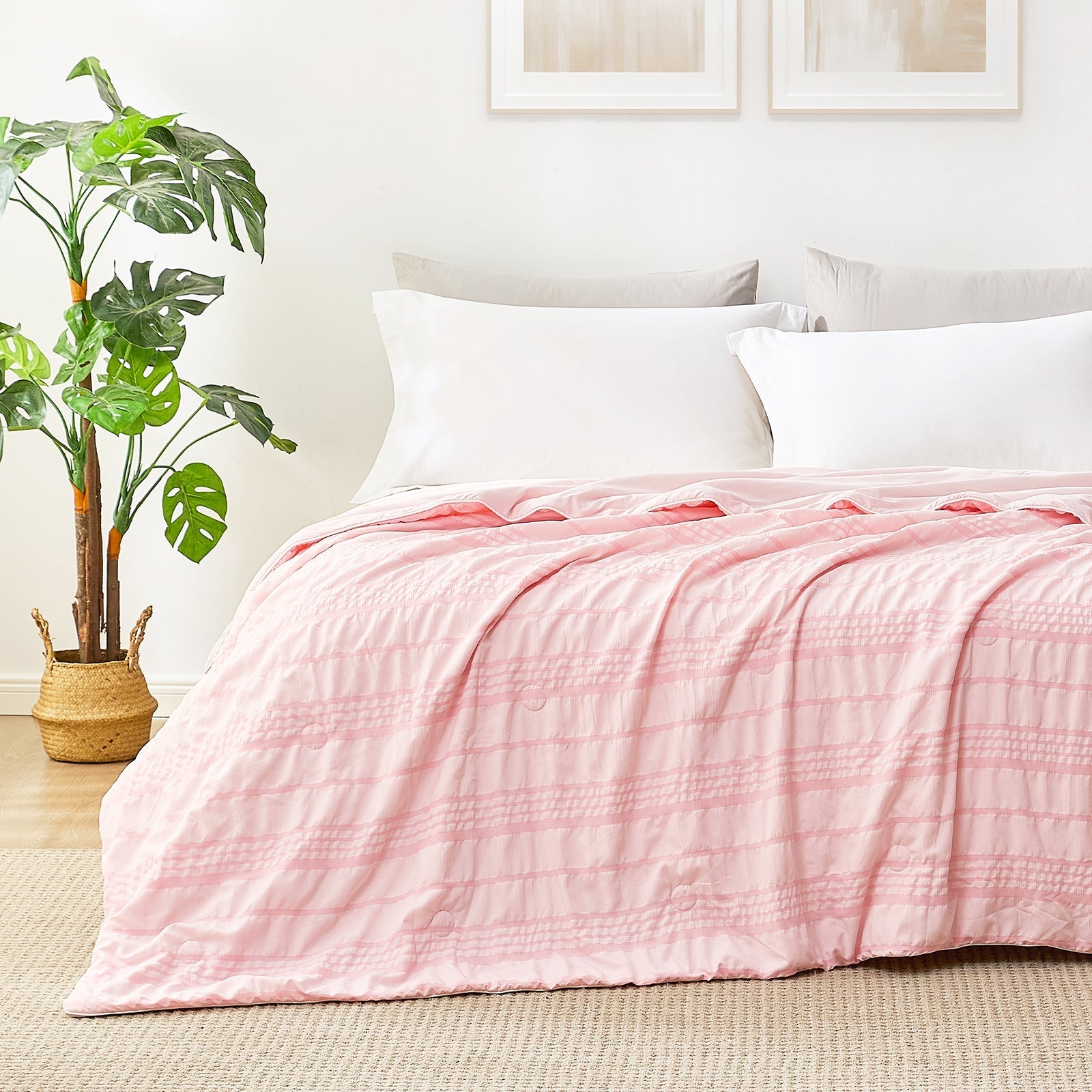 Seersucker Cooling Blanket