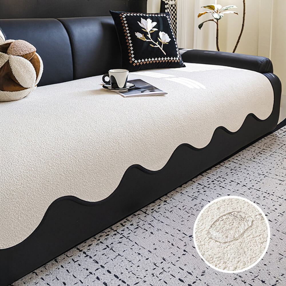 Teddy Cloud Waterproof Couch Cover