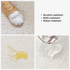Teddy Cloud Waterproof Couch Cover