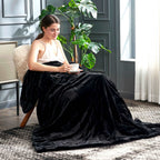 Checkerboard Plush Throw