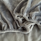 Mono Floral Milk Velvet Bedding Combination
