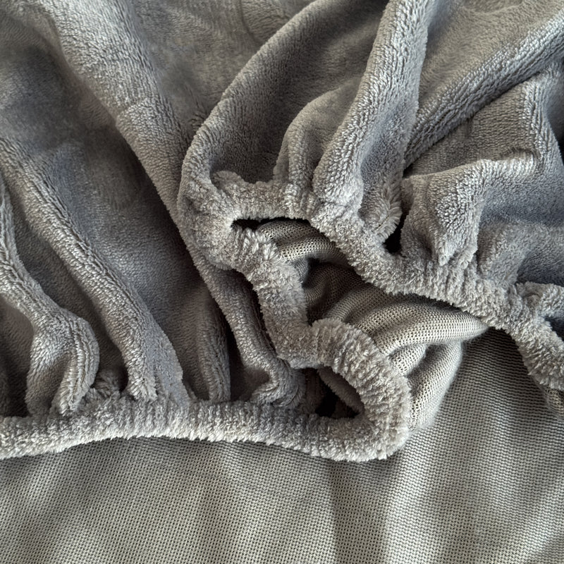 Mono Floral Milk Velvet Bedding Combination