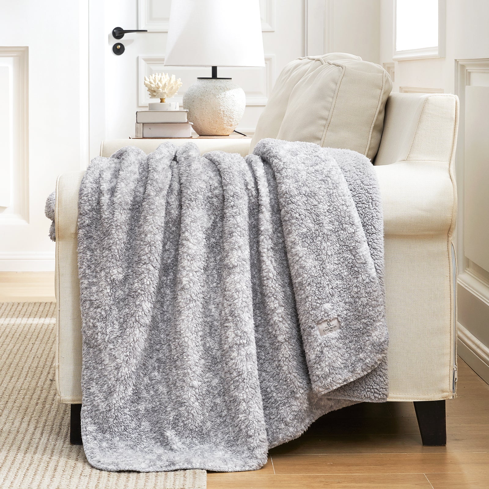 Sherpa Fleece Throw