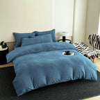 Mono Floral Milk Velvet Bedding Combination