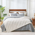 Checkerboard Plush Throw