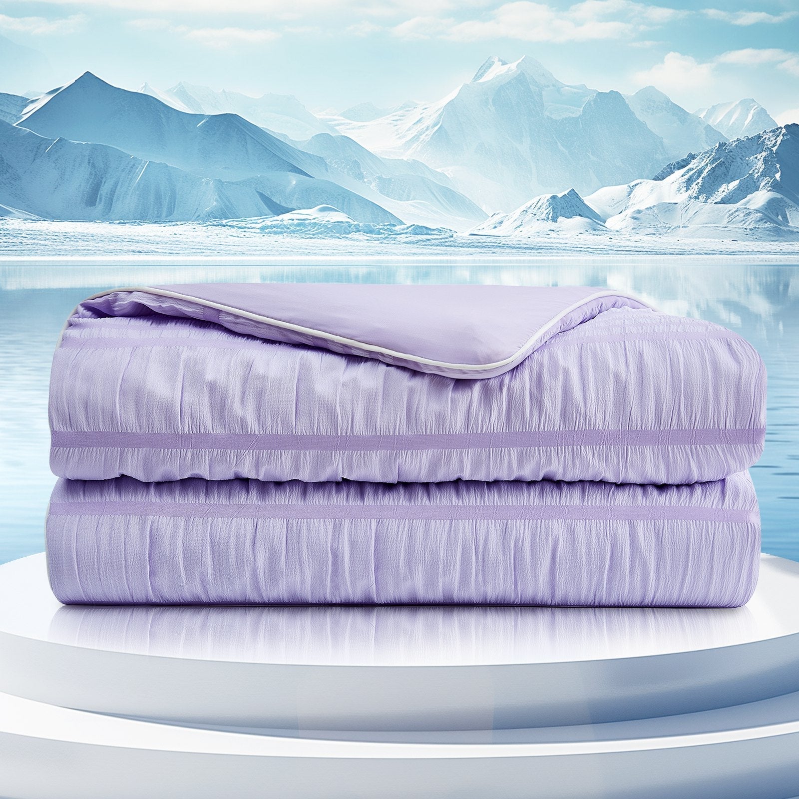 Seersucker Cooling Blanket