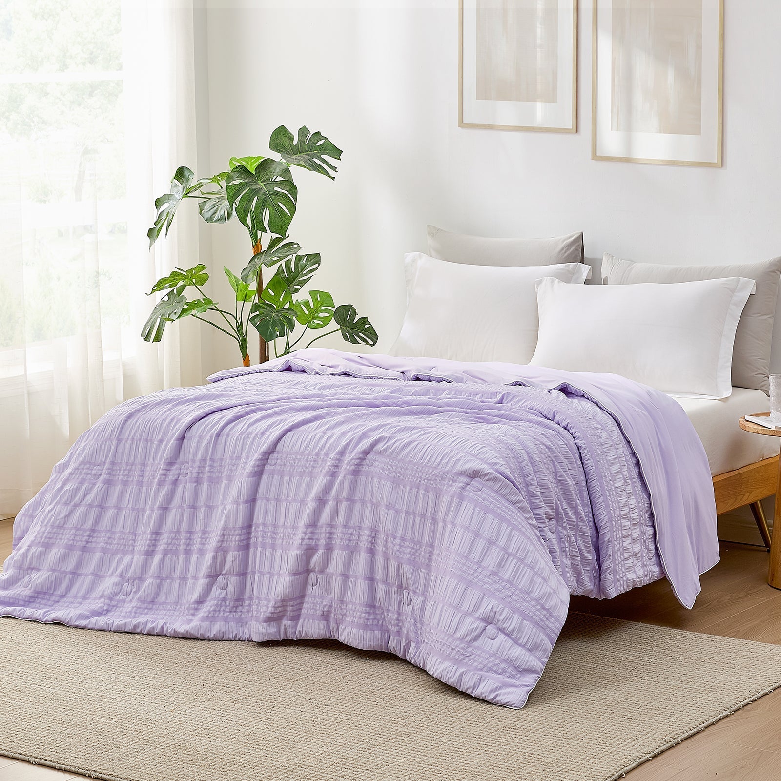 Seersucker Cooling Blanket