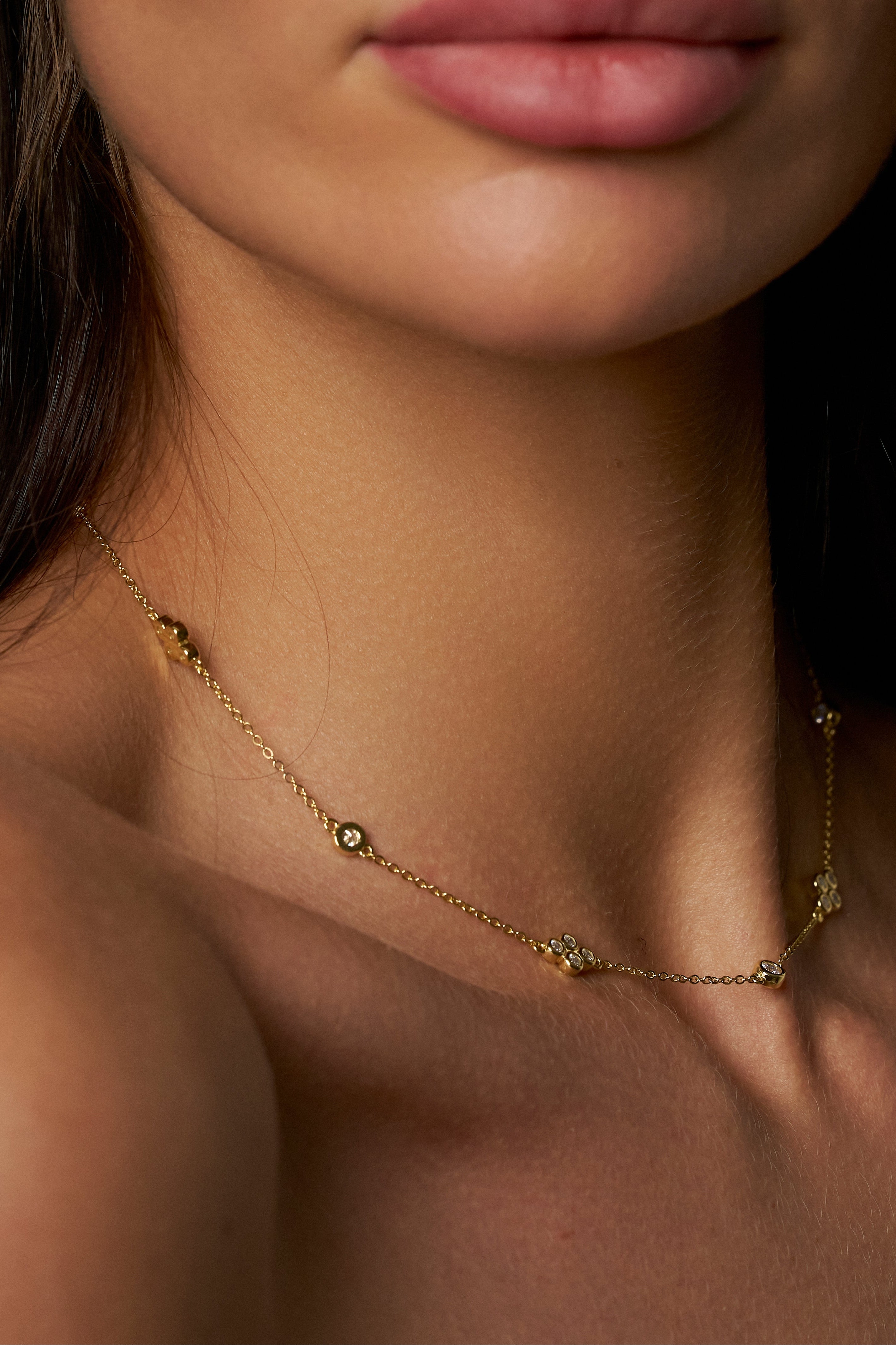 Amoura Moissanite Necklace Secondary image