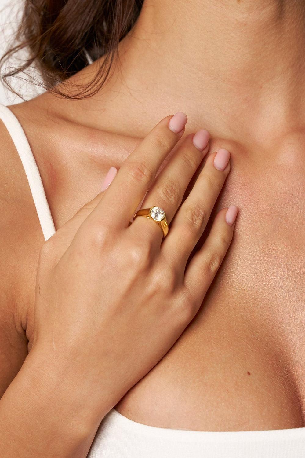 Aurelia Moissanite Bold Ring