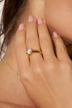 Aurelia Moissanite Bold Ring