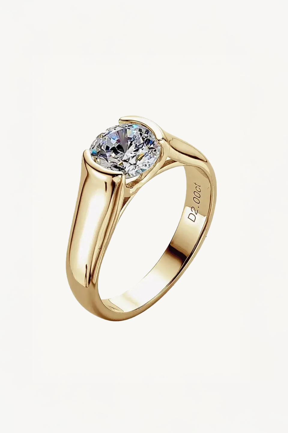 Aurelia Moissanite Bold Ring Main image