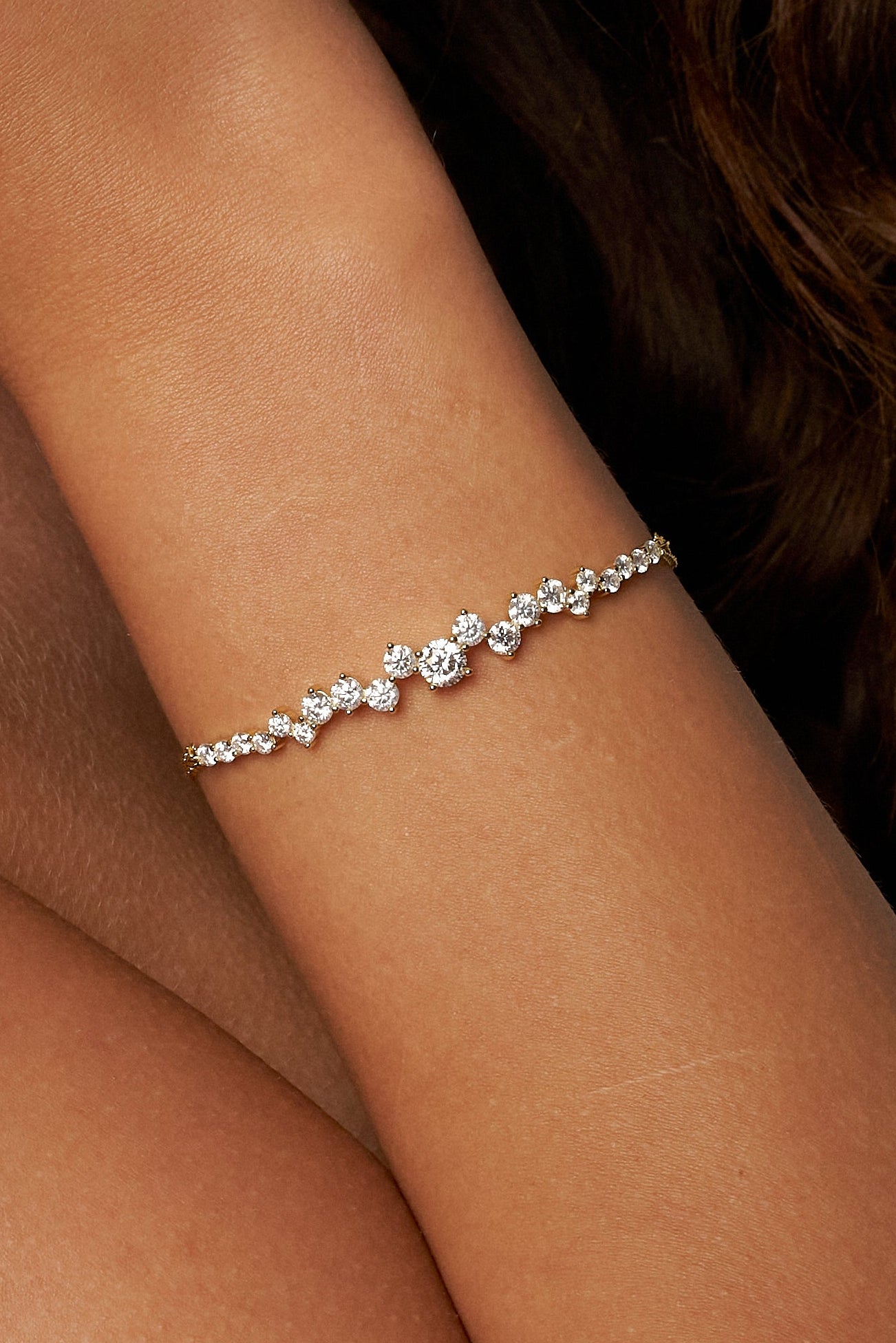 Aureline Moissanite Bracelet Secondary image