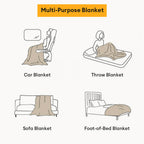 Paw Print Throw Couch Cover