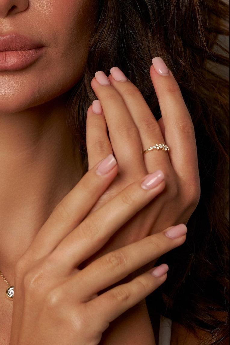 Celeste Moissanite Crown Ring Secondary image