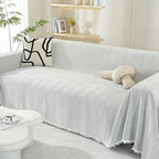 Tassel Weave Chenille Couch Cover