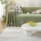 Tassel Weave Chenille Couch Cover