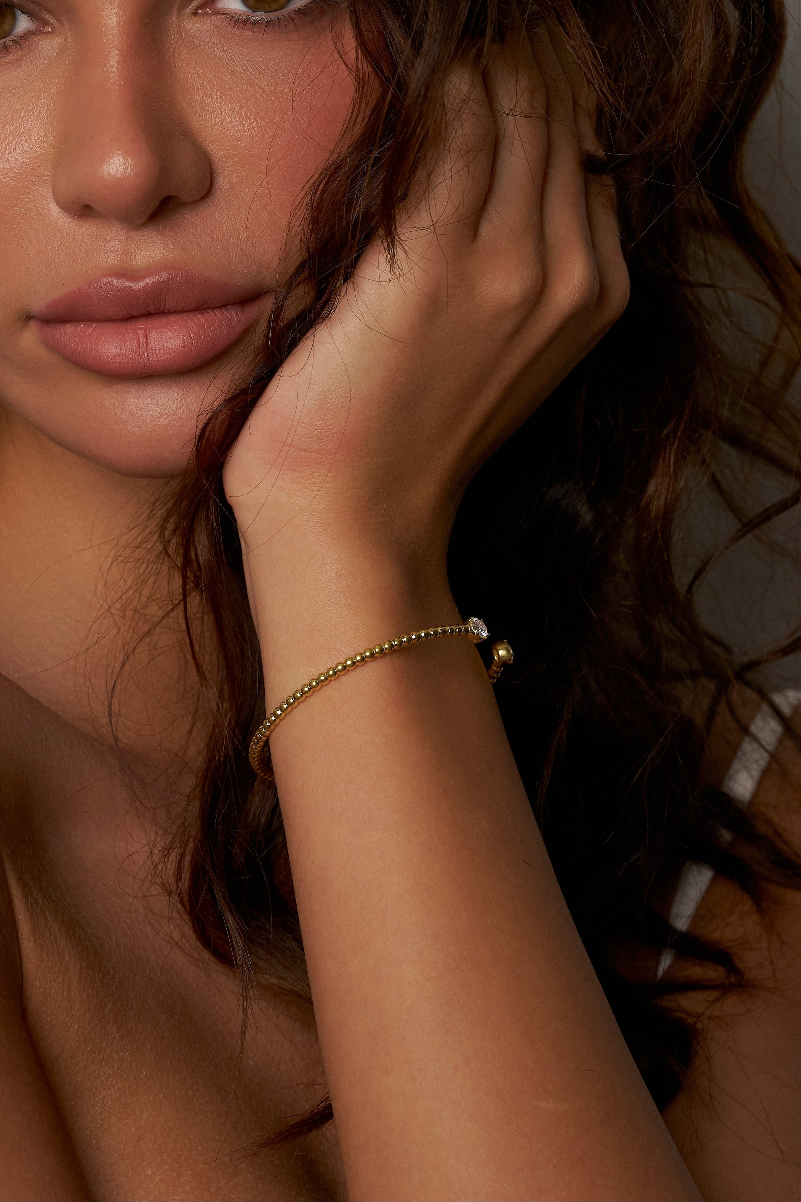 Elara Moissanite Bangle Secondary image