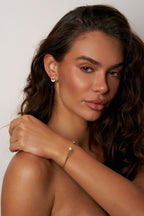 Elara Moissanite Bangle