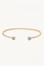 Elara Moissanite Bangle