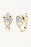 Eternal Glow Moissanite Hoop Earrings