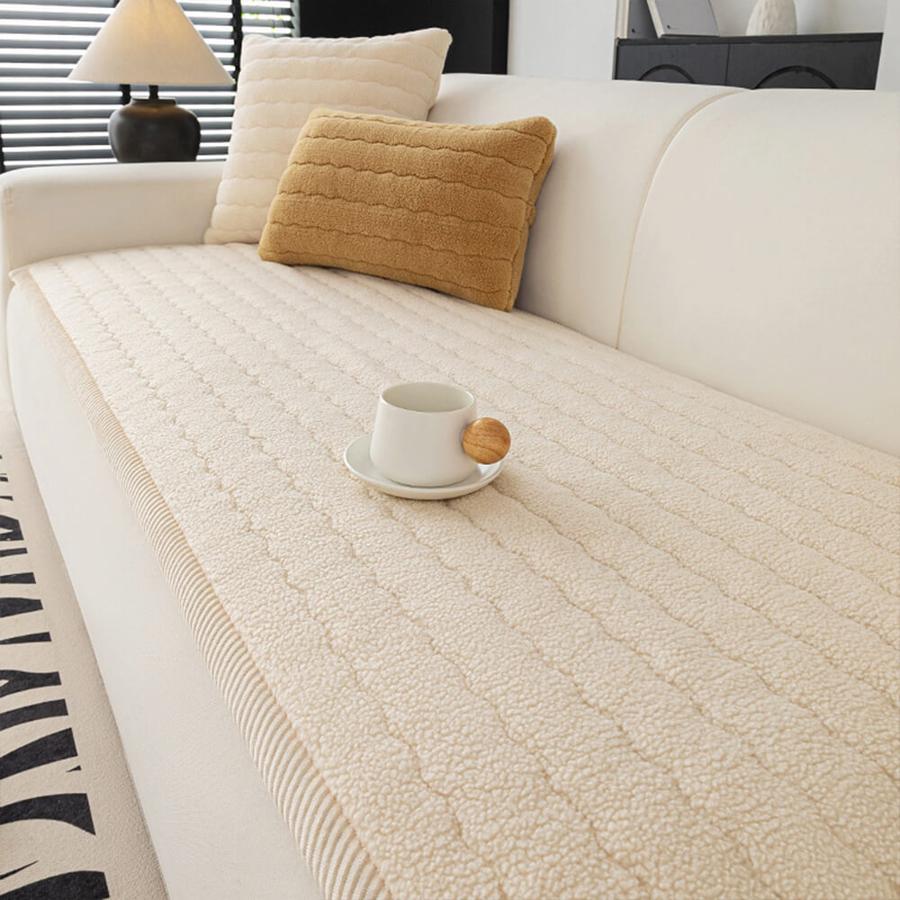 Lamb Soft Breathable Couch Cover