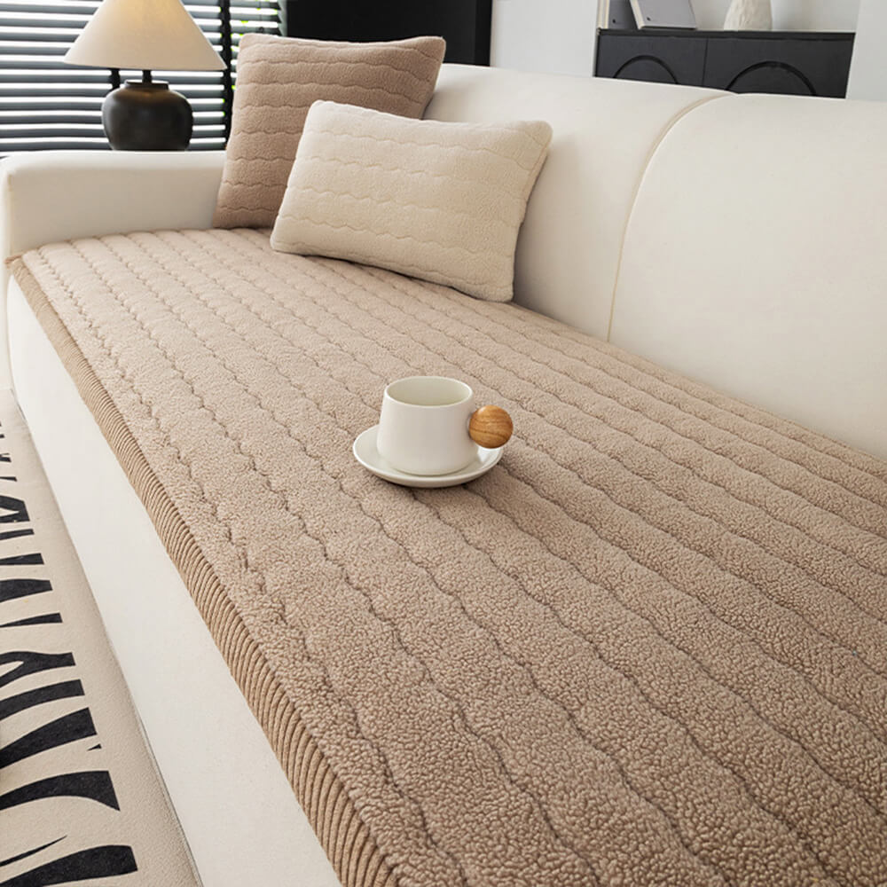 Lamb Soft Breathable Couch Cover