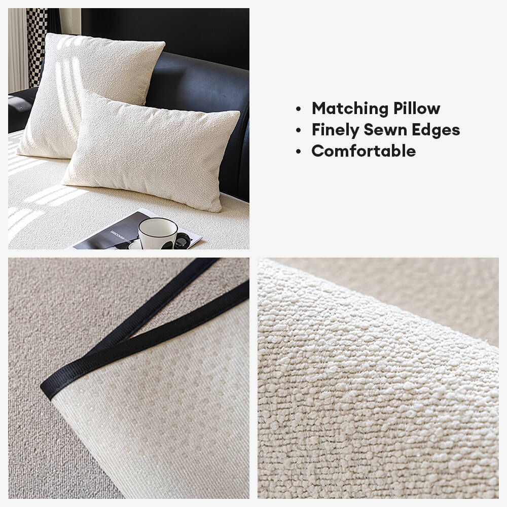 Teddy Cloud Waterproof Couch Cover