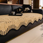 Wave Plush Couch Cover