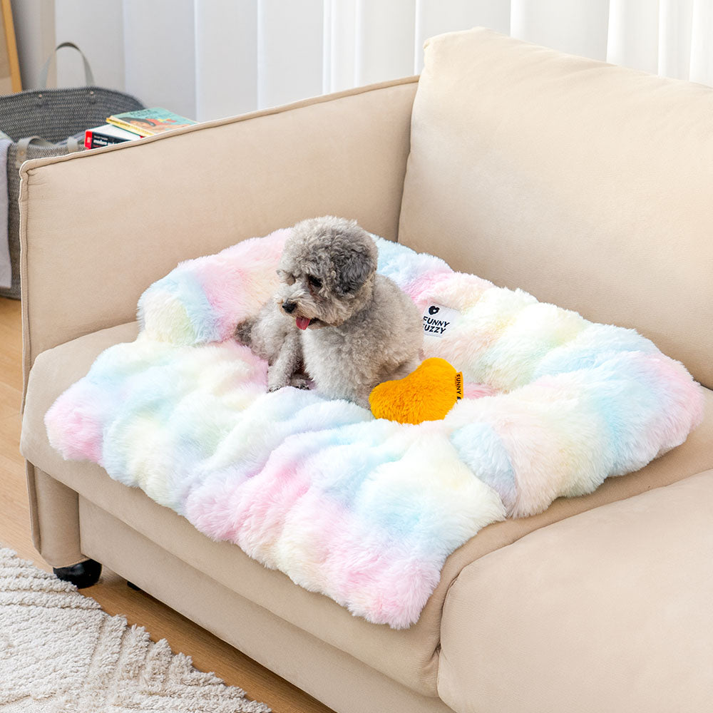 Fuzzy Calm Pet Sofa Met