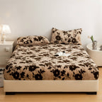 Leopard Faux Fur Fitted Sheet