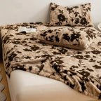 Leopard Faux Fur Fitted Sheet