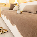 The Herring Chenille Minimal Couch Cover