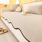 The Herring Chenille Minimal Couch Cover