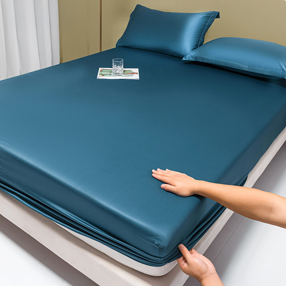Silky Lyocell Fitted Sheet Image secondaire du produit